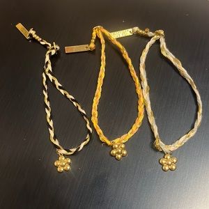 Marc Jacobs adjustable bracelets